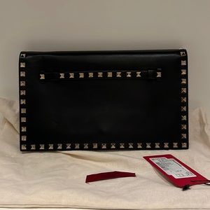 Valentino rockstud clutch